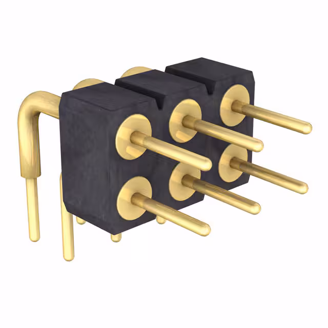 499-10-206-10-009101 Preci-Dip  Headers Male Pins